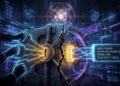 Ilustración digital de estilo futurista que muestra la puerta de una pesada bóveda de seguridad fracturada por la mitad, representando un choque de tecnologías. En el lado izquierdo, las manos de una silueta humana sostienen tres llaves brillantes de forma simultánea, etiquetadas como "Threshold Key 1/3", "2/3" y "3/3", intentando insertarlas en la cerradura principal. En el lado derecho, el mecanismo de cierre opuesto de la bóveda está compuesto por una estructura sólida de energía holográfica etiquetada con el texto "Hash-Based Quantum-Resistant Signature (Non-Splittable)". El entorno es oscuro y cibernético, iluminado por pantallas de datos, esferas de energía abstractas y gráficos de redes en tonos azules, dorados y morados, ilustrando visualmente la incompatibilidad geométrica y conceptual entre un sistema de llaves divididas y un bloque de seguridad unificado e indivisible.