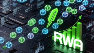La red Robinhood Chain procesando bloques con activos tokenizados.