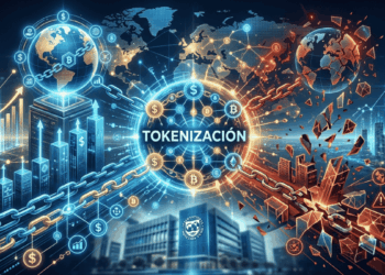 Activos tokenizados del mundo real en redes de criptomonedas.