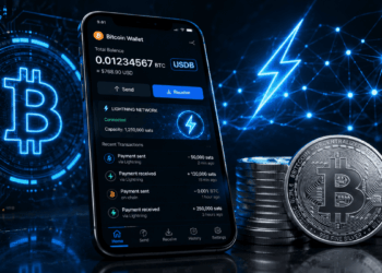 Un dispositivo con una wallet de Bitcoin.