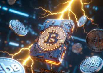 Una wallet de Bitcoin y de la stablecoin USDB.