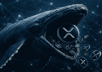 Una ballena comiendo XRP.