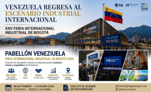 Pabellón Venezuela en la Feria Industrial Internacional de Bogotá 2026.