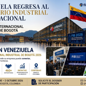 Pabellón Venezuela en la Feria Industrial Internacional de Bogotá 2026.