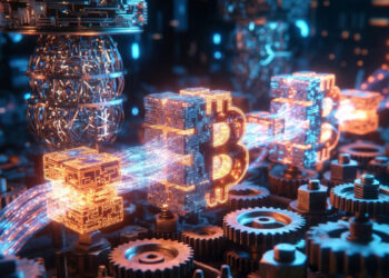 La red Bitcoin procesando transacciones poscuánticas.