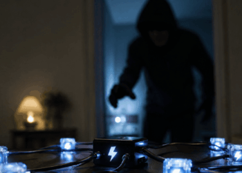 Imagen que simboliza un atacante dirigiéndose hacia nodos de Lightning Network.