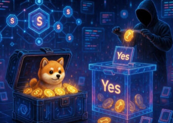 Un hacker vulnerando la gobernanza de la criptomoneda BONK del ecosistema Solana.