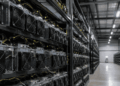 Imagen genérica de granja de minería de criptomonedas.
