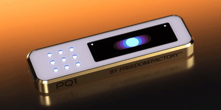 Hardware wallet de Freedom Factory.