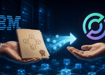 Imagen que representa el portafolio de patentes de tecnología Bitcoin pasando de IBM a Circle.