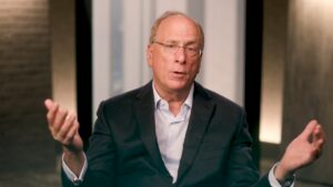 Fotografía de Larry Fink, CEO de BlackRock.