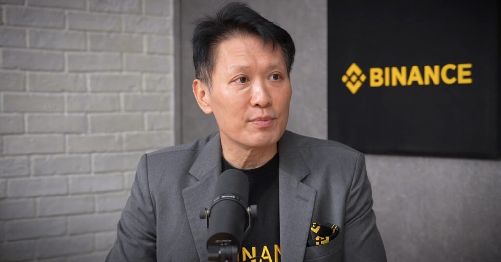 Fotografía de Richard Teng, CEO de Binance.