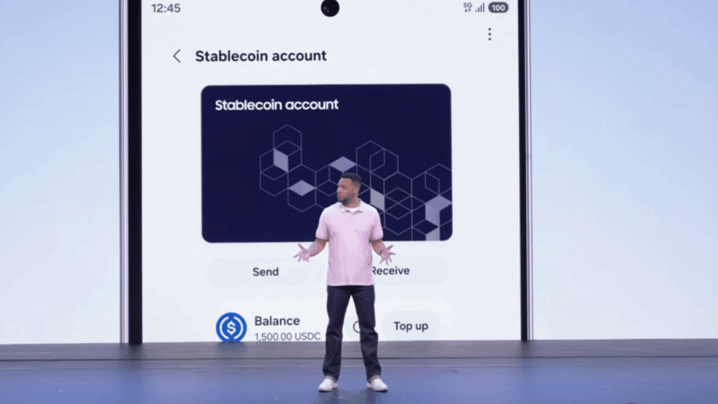 Presentación de las novedades de Samsung.