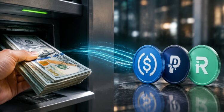 La empresa establece un puente entre las finanzas tradicionales y las criptomonedas. Fuente: imagen generada por CriptoNoticias mediante la inteligencia artificial de ChatGPT.