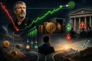 imagen representativa de Michael Saylor y su empresa strategy
