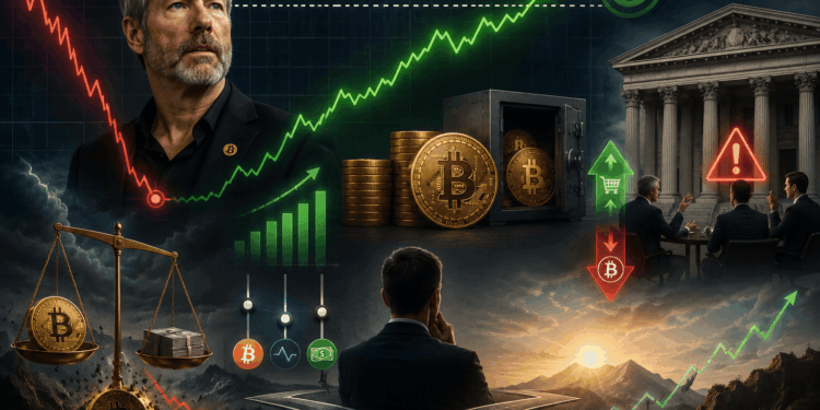 imagen representativa de Michael Saylor y su empresa strategy