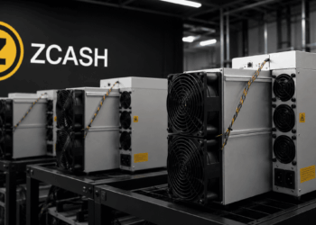 Mineros Antminer Z15 Pro y el logo de Zcash.