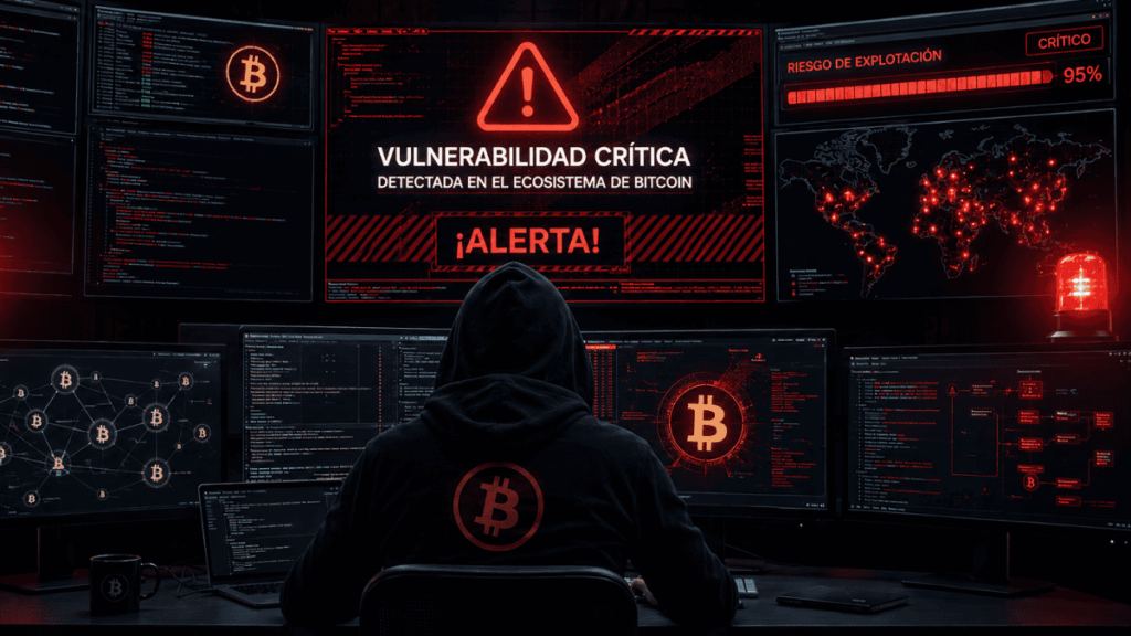 Un especialista detecta vulnerabilidad en el ecosistema de bitcoin y se activan las alarmas.