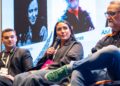Conferencia durante el evento Latam Digital Assets Conf en Buenos Aires.
