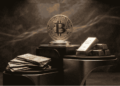 Un podio donde aparece BTC en primer lugar, luego el oro. De último, el dinero fiat.