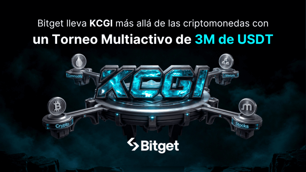 Promocional de Bitget, anunciando su Torneo de trading King's Cup Global Invitational 2026, por un valor de 3 millones de USDT