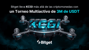 Promocional de Bitget, anunciando su Torneo de trading King's Cup Global Invitational 2026, por un valor de 3 millones de USDT