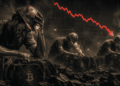 Mineros de bitcoin enfrentando caídas.