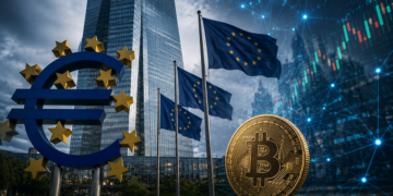 Imagen del BCE sobre métodos de pago en Europa, con criptomonedas y stablecoins en niveles mínimos de aceptación.