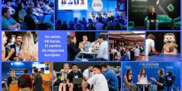 Fotos de ediciones anteriores del European Blockchain Convention, para la edición 2026