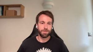 Justin Drake, desarrollador de Ethereum, durante una entrevista.