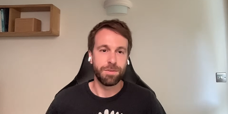 Justin Drake, desarrollador de Ethereum, durante una entrevista.