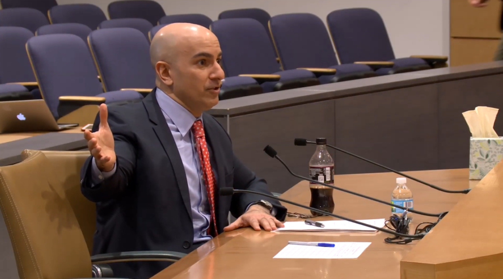 Fotografía de Neel Kashkari, presidente de la FED de Minneapolis