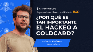 Karliatto explicó las consecuencias del hackeo a ColdCard.