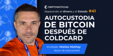 Matías Mathey piensa que la situación actual demanda reevaluar tu nivel de seguridad en autocustodia.