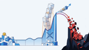Imagen conceptual que representa los dos escenarios posibles planteados en el análisis.