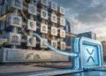 red que representa a los bancos interconectada con Ripple