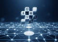 Logo de Block sobre la red de Bitcoin.