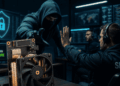 Ladrón trata de robar equipo de minería de bitcoin. La seguridad se lo impide.
