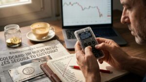 El vento de Coldcard desató nuevos temores. Imagen: CriptoNoticias con Gemini.