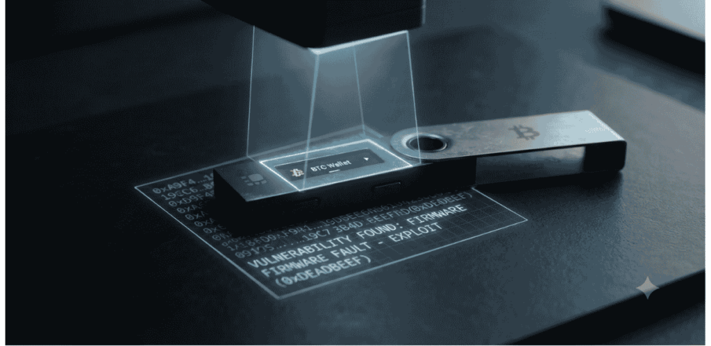 Una wallet física exponiendo una vulnerabilidad.