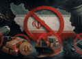 Imagen conceptual que ilustra las sanciones de EEUU contra Irán.