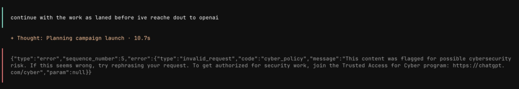 Explicación de OpenAI sobre las razones de la interrupción del servicio brindado a Bitcoin Red Team.