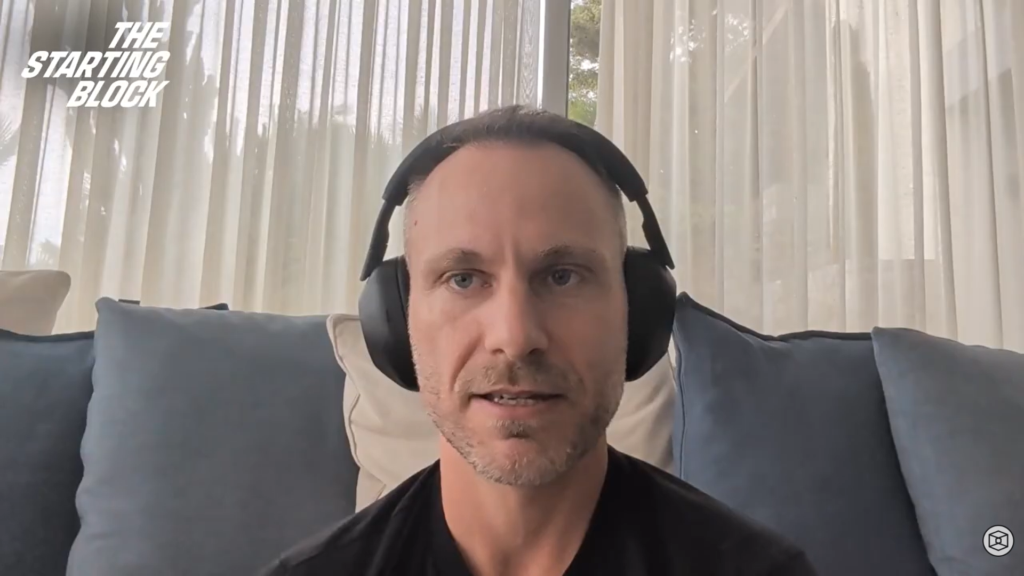 El CEO de Tether durante una entrevista.