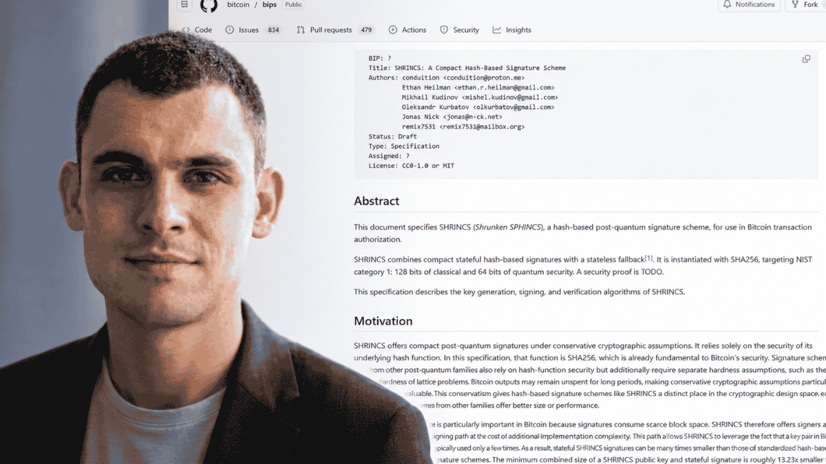 SHRINCS: la primera propuesta seria para blindar a Bitcoin de la computación cuántica