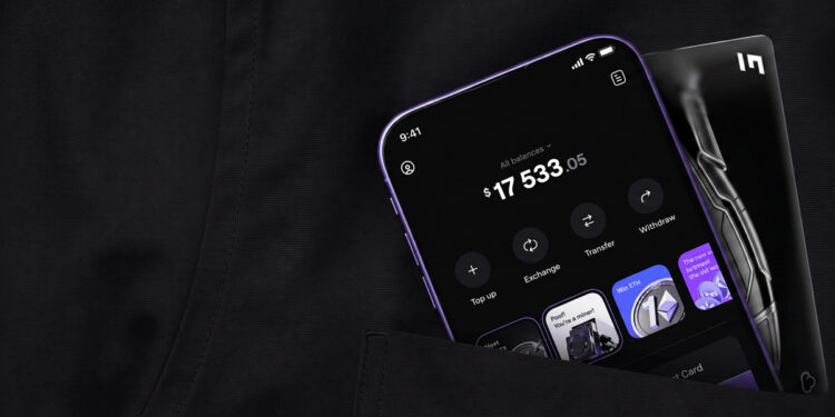 Kit de resiliencia financiera al alcance de la mano, representado por un celular con herramientas financieras y una tarjeta de pago.