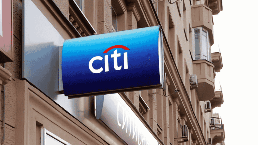 Letrero de Citigroup.