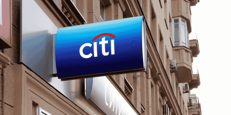 Letrero de Citigroup.