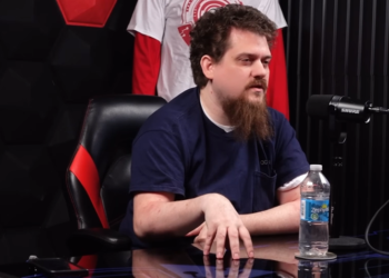 El desarrollador bitcoiner Luke Dashjr durante una entrevista.