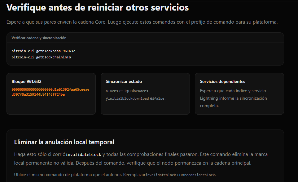 Datos sobre nodos y la cadena BIP-110.