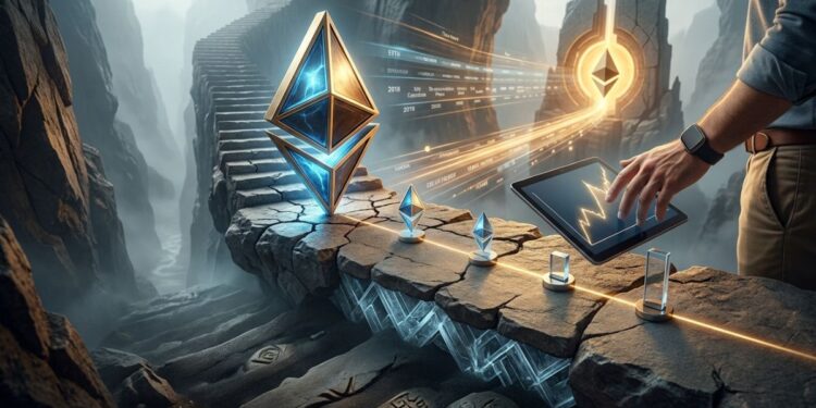 ETH subiendo una escalera